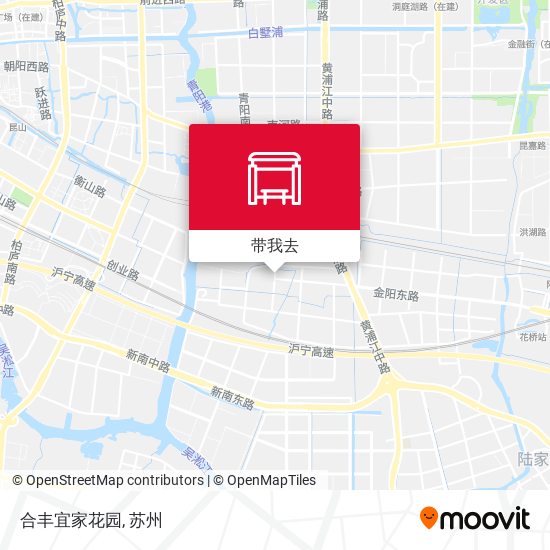 合丰宜家花园地图