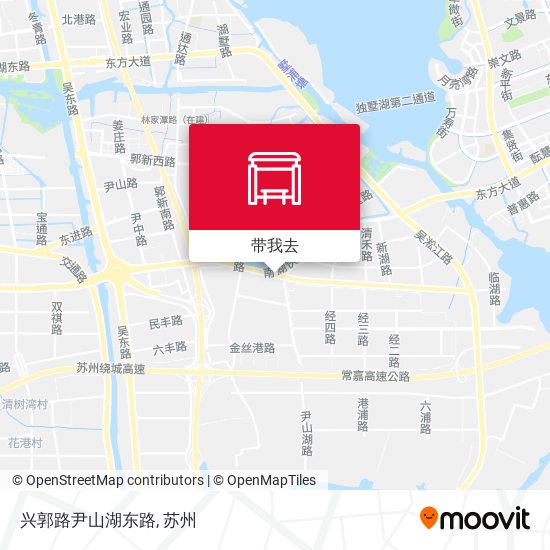 兴郭路尹山湖东路地图