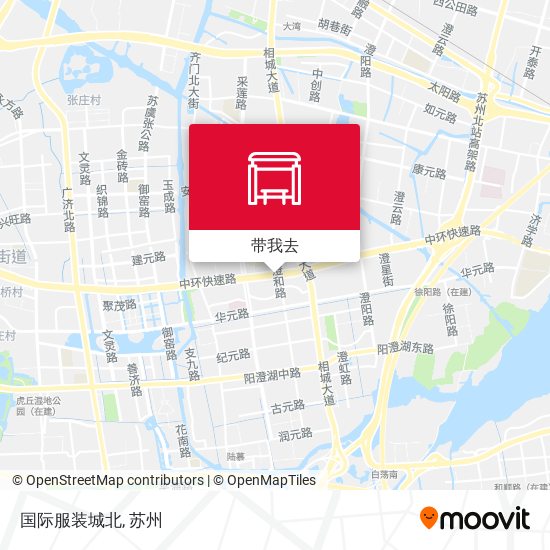 国际服装城北地图
