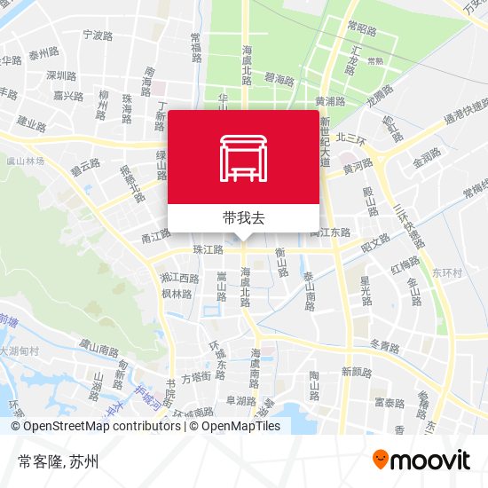 常客隆地图