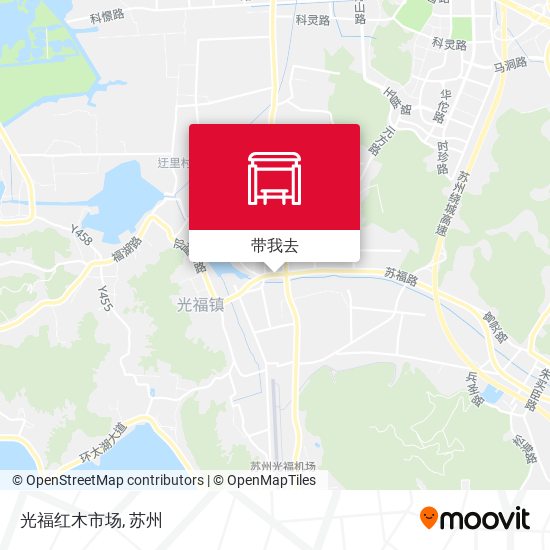 光福红木市场地图