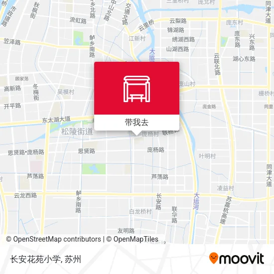 长安花苑小学地图