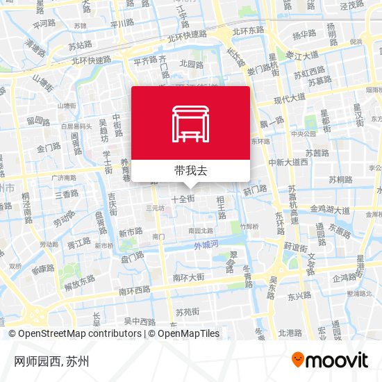 网师园西地图