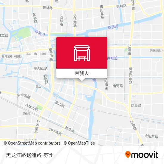 黑龙江路赵浦路地图