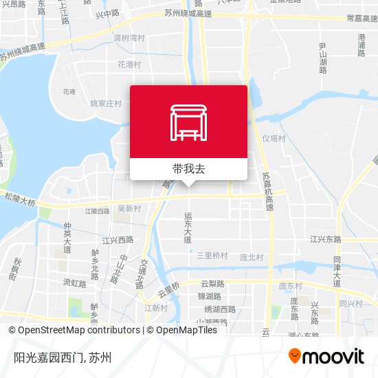 阳光嘉园西门地图