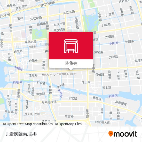 儿童医院南地图