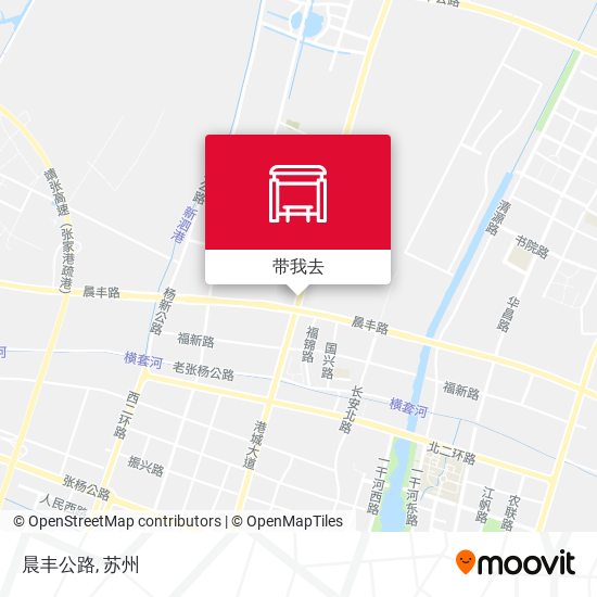 晨丰公路地图