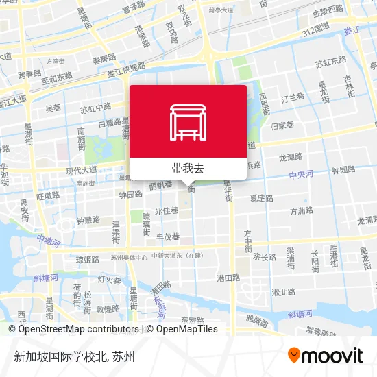 新加坡国际学校北地图