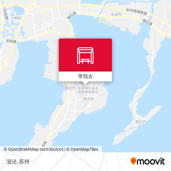 沺泾地图