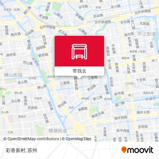 彩香新村地图