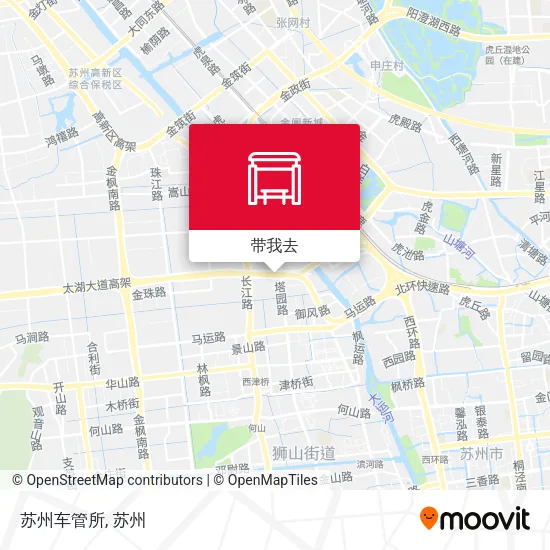 苏州车管所地图