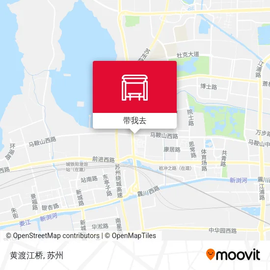 黄渡江桥地图