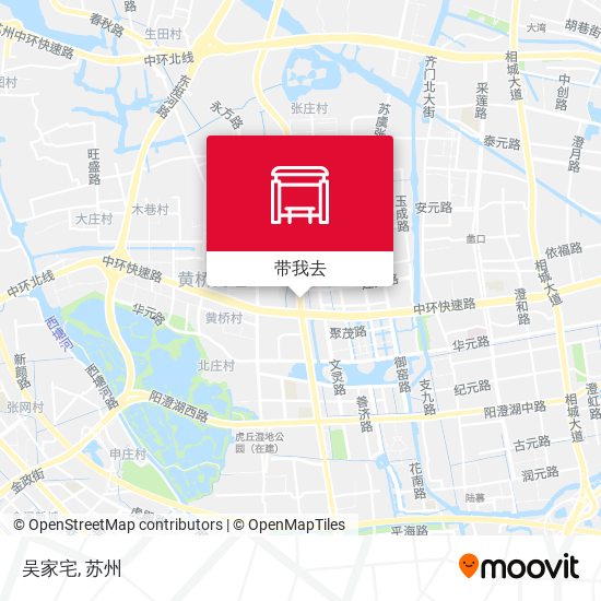 吴家宅地图