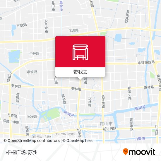 梧桐广场地图