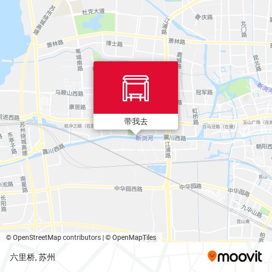 六里桥地图