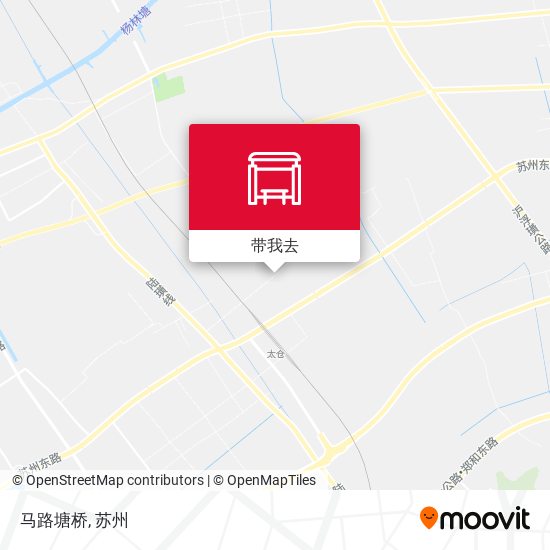 马路塘桥地图