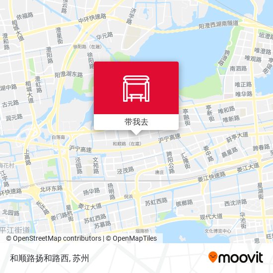 和顺路扬和路西地图