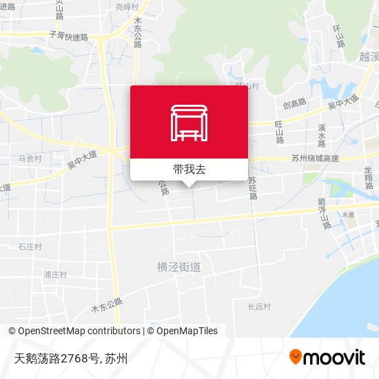 天鹅荡路2768号地图