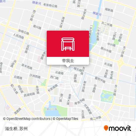 滋生桥地图