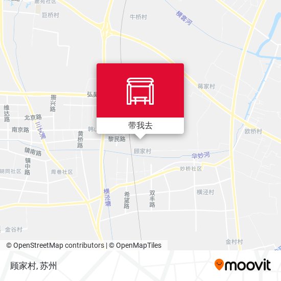 顾家村地图
