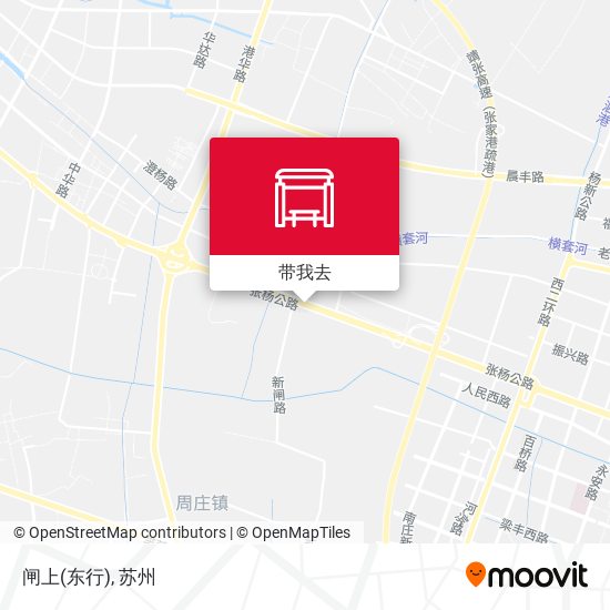 闸上(东行)地图