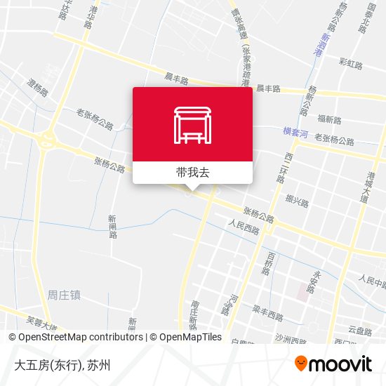 大五房(东行)地图