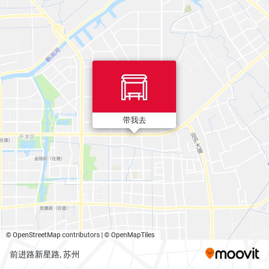 前进路新星路地图