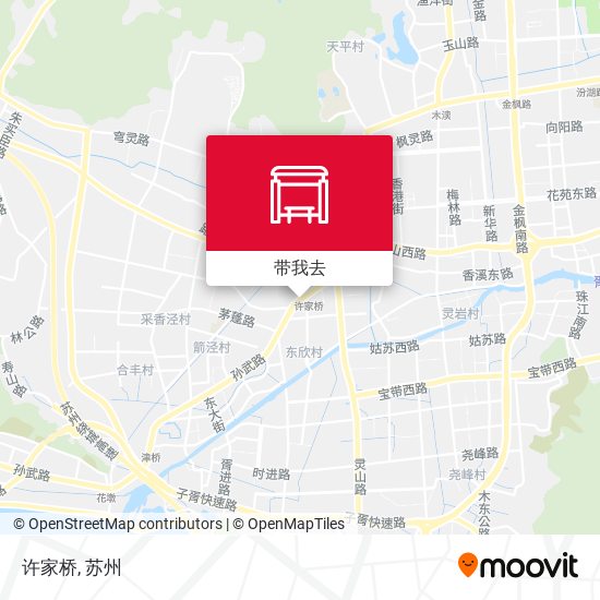 许家桥地图