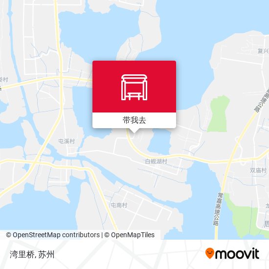 湾里桥地图