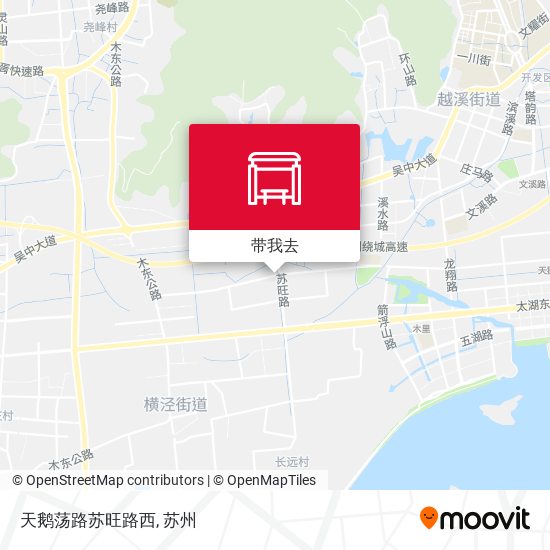 天鹅荡路苏旺路西地图