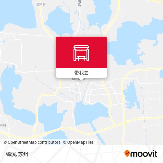 锦溪地图