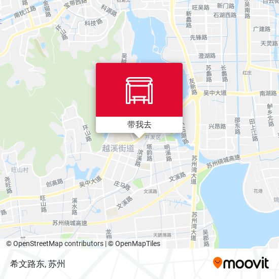希文路东地图