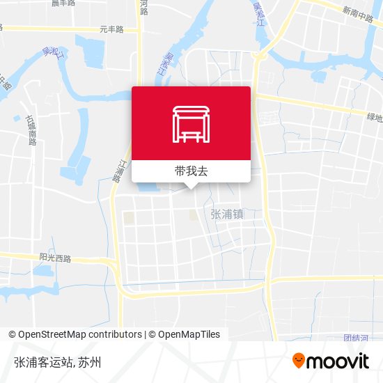 张浦客运站地图