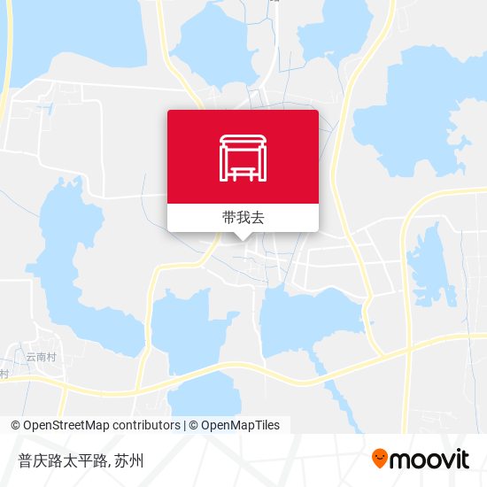 普庆路太平路地图