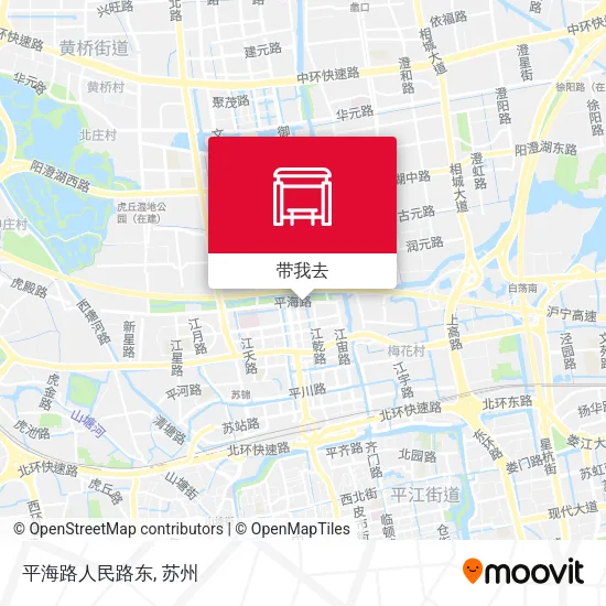 平海路人民路东地图