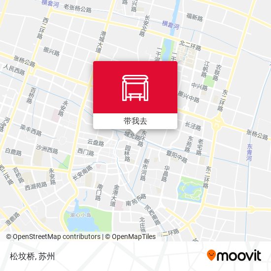松坟桥地图