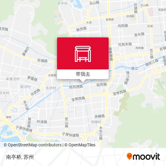 南亭桥地图