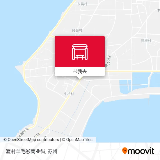 渡村羊毛衫商业街地图