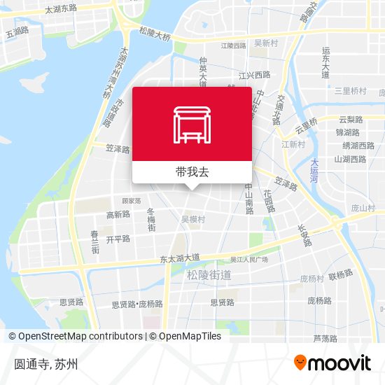 圆通寺地图