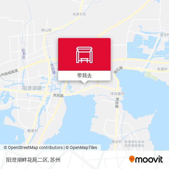 阳澄湖畔花苑二区地图