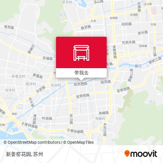 新姜窑花园地图