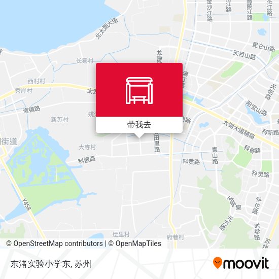 东渚实验小学东地图