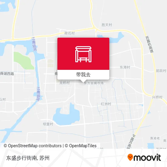 东盛步行街南地图