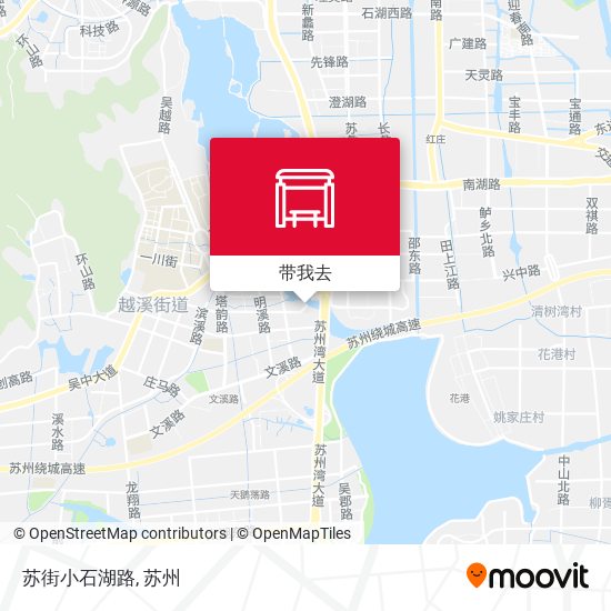 苏街小石湖路地图