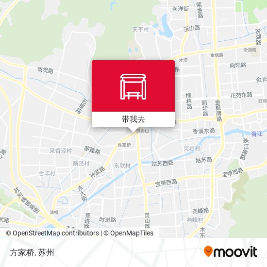 方家桥地图