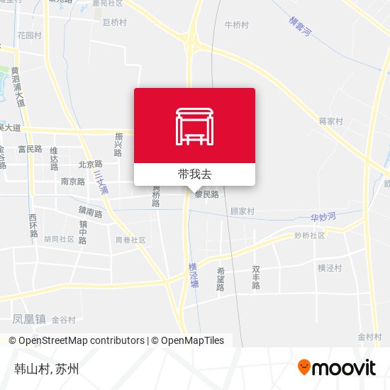 韩山村地图