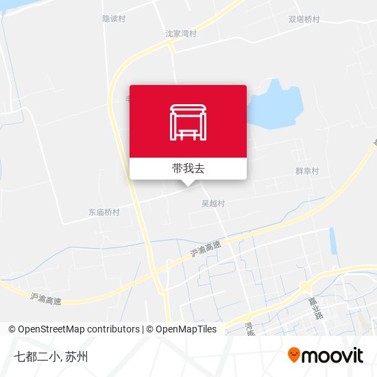 七都二小地图
