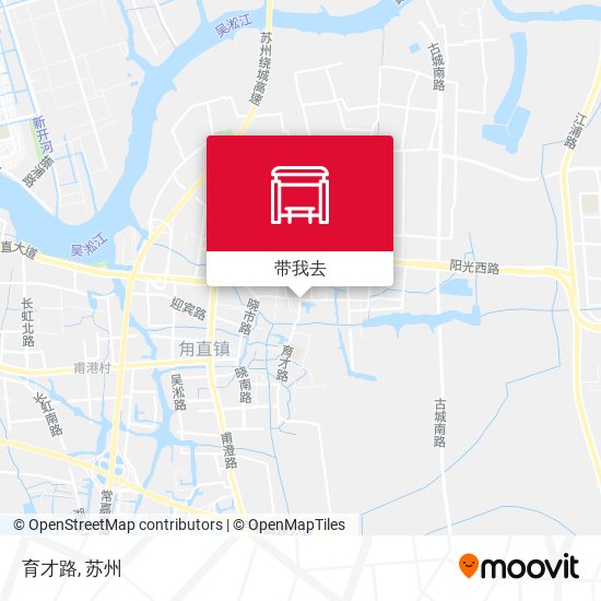 育才路地图