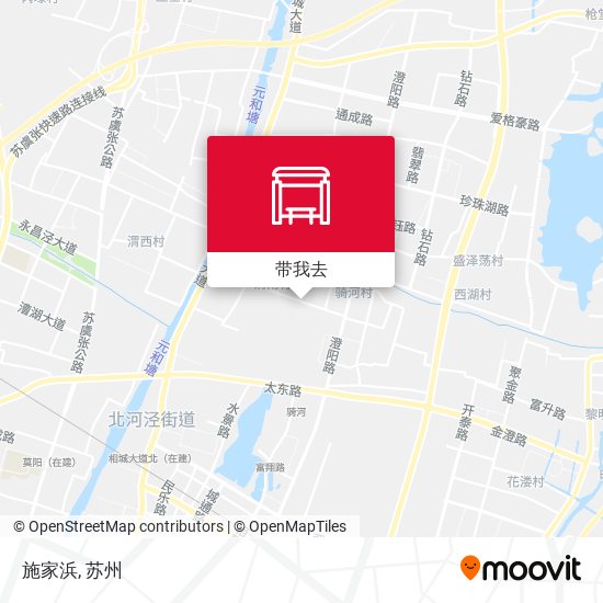 施家浜地图