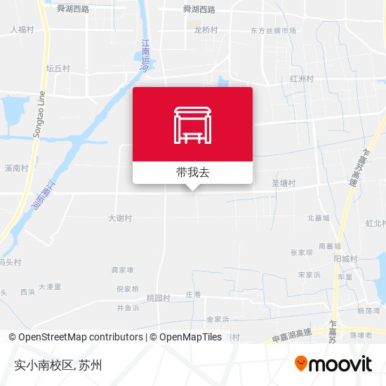 实小南校区地图
